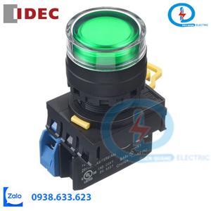 Nút nhấn có đèn loại nhấn nhả Idec Izumi YW1L-MF2E10QM3G