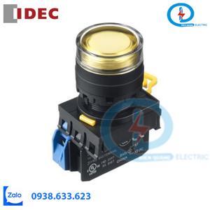 Nút nhấn có đèn loại nhấn nhả Idec Izumi YW1L-MF2E11QM3Y