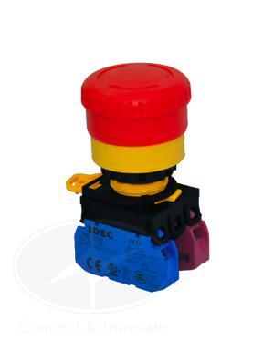 Nút nhấn Idec YW1B-V4E11R