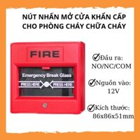 Nút Nhấn Mở Cửa Khẩn Cấp, Hộp Đập Khẩn Cấp – Emergency Door Release Dùng Cho Phòng Cháy Chữa Cháy