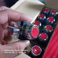 Nút nhấn nhả, phi 25, màu đỏ Sungho PR-25B-1G