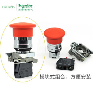 Nút nhấn Schneider XB4BS8442