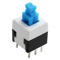 Nút nhấn tự giữ / tự nhả 7x7mm loại 6 chân A28