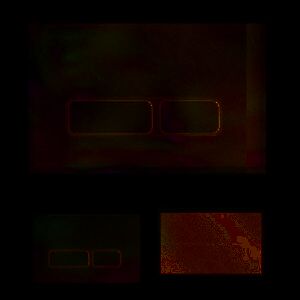 Nút nhấn xả thải chữ nhật HAFELE 588.73.566