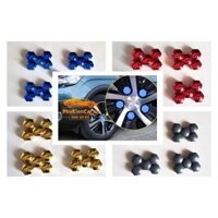 Nút Ốc Bánh Xe Hơi Peugeot (Crom/Nhiều Màu)