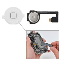 Nút phím Home 2 trong 1 với Cáp linh hoạt màng PCB cho iPhone 4