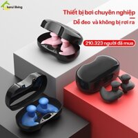 Nút tai, kẹp mũi SALAY chất liệu silicon bảo vệ màng tai, mũi khi bơi lội, bịt tai chống ồn, bơi lội