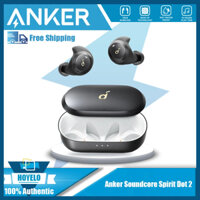 Nút tai không dây Anker Soundcore Life Dot 2 Real, thời gian phát lại 100 giờ, ổ đĩa 8mm, âm thanh tuyệt vời, an toàn phù hợp với AirWings, Bluetooth 5, thiết kế thoải mái, phù hợp