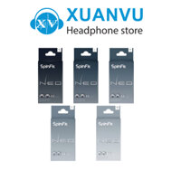 Nút tai nghe SpinFit NEO, Đường kính đầu phun: 4,5 - 5,5mm ( bộ chuyển đổi trục 3D đường kính 3,0 - 3,5mm)