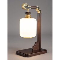 【Nút Thắt Trung Quốc】Đèn sàn phong cách Trung Quốc mới, gỗ mun, đèn bàn cà phê phong cách Trung Quốc, đèn bàn học retro,