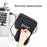 Nút thông hơi USB ORNOOU, Bàn phím USB Đệm mềm Big Enter Key, Notebook Máy tính để bàn Gối cắm và chạy Bọt biển Máy tính nhập phím PC Laptop