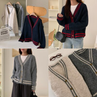 NUTCLOSET - Áo cardigan cổ V 865_A1925