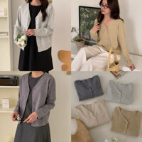 NUTCLOSET - Áo cardigan cổ V 9260_A1987