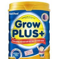 NutiFood Grow Plus Xanh 900g – Lon