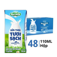 NutiMilk Sữa Tươi  Hộp 110l