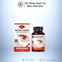 NUTRA-VISION With Lutein & Bilberry Hỗ trợ tăng cường thị lực-Bảo vệ mắt