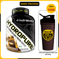 Nutrabolics Hydropure 4.5lbs - Whey protein nguyên chất 100%, bổ sung protein nhanh chóng, phục hồi cơ bắp sau tập luyện