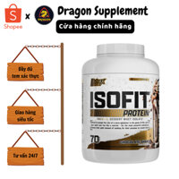 Nutrex ISOFIT Whey Protein Isolate (2Lbs, 5Lbs) Hỗ Trợ Phát Triển Cơ Bắp, Không Lactose