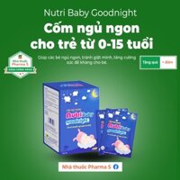 Nutri Baby Goodnight- cho bé yêu giấc ngủ ngon, sâu giấc