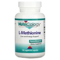 Nutricology L-Methionine 100 Vegetarian Capsules