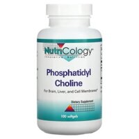 Nutricology Phosphatidyl Choline 100 Softgels