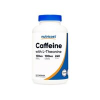 Nutricost Caffeine with Theanine, 100/100 mg