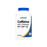Nutricost Caffeine With L-Theanine 100mg 240 Capsules