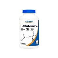 NUTRICOST L-GLUTAMINE 800MG 180 VIÊN NHỘNG