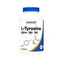 Nutricost L-Tyrosine Hỗ Trợ Luyện Tập Và Phát Triển Cơ 180 Viên