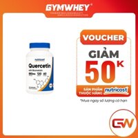 NUTRICOST QUERCETIN + BROMELAIN Viên Uống Chống Oxy Hóa, Hỗ Trợ Xương Khớp 120 Viên