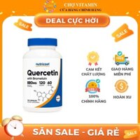 Nutricost Quercetin with Bromelain - Hỗ Trợ Miễn Dịch, Chống Viêm Hiệu Quả, Sức Khoẻ Tim Mạch