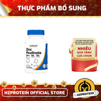 NUTRICOST ZINC PICOLINATE 50MG 120 VIÊN Tăng Cường Hệ Miễn Dịch, Bổ Sung Kẽm Ở Nam Giới