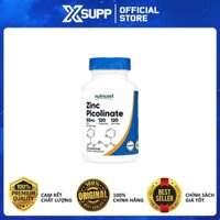 Nutricost Zinc Picolinate 50mg - Tăng Cường Hệ Miễn Dịch, Bổ Sung Kẽm Ở Nam Giới