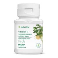 Nutrilite Vitamin E Amway – Sản Phẩm Amway Chính Hãng
