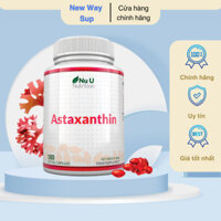 NuU Astaxanthin 12mg chống lão hoá trẻ hoá làn da (180 Viên)