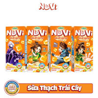 NuVi Sữa Lắc Trái Cây Có Thạnh Hương Cam 170ml