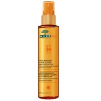 NUXE Sun Huile Bronzante Visage & Corps LSF 30, 150 ml + 100 ml NUXE Sun Lait Fraîcheur Après-Soleil GRATIS