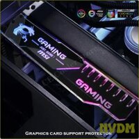 [Nvdm] GPU sag đồ họa đồ đựng thẻ máy bay có gương thương hiệu niềm tin ROG MSI arous AMD NVIDIA Logo 5V argb Mb đồng bộ trường hợp máy tính phần Tự làm ☆