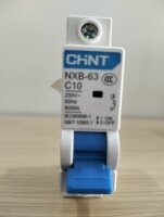 NXB-63 1P C10 - Aptomat Chint MCB 1 pha 10A 6kA