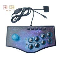 Nygacn USB Arcade Fight Stick Street Fighting Joystick Bộ điều khiển tay cầm chơi Game cho PS2 / PS3 / PC / Android PC Street Fighter Arcade Phụ kiện trò chơi