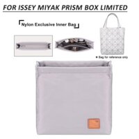 Nylon Chèn Tổ Chức Thích Hợp Cho Miyake Tháng Tư Hình Học Mới Romboid Túi Xách Hộp Vuông Nhỏ Túi Bảo Quản Túi Bên Trong