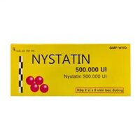 Nystatin 500000IU Donaipharm 2 vỉ x 8 viên – Trị nhiễm nấm Candida