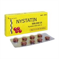 Nystatin 500.000ui H/16 viên Nội