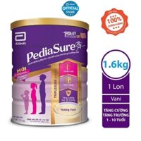 [nz23] Sữa bột Pediasure 1.6kg hương vani