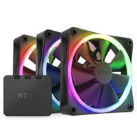 NZXT F120 RGB Triple Pack Black – 3 x 120mm RGB Fans & Controller