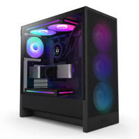 NZXT H5 Flow RGB 2024 – Black – Compact Mid-tower Airflow Case