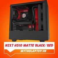 NZXT H510 MATTE BLACK/RED