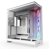 NZXT H9 Flow RGB 2025 – White – Mid-tower Airflow Case