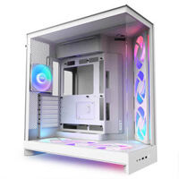 NZXT H9 Flow RGB Plus 2025 – White – Mid-tower Airflow Case