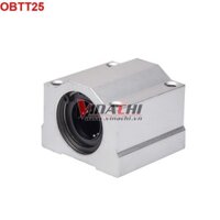 Ổ bi thanh trượt tròn kín SHL - Phi 25 - 1 cái